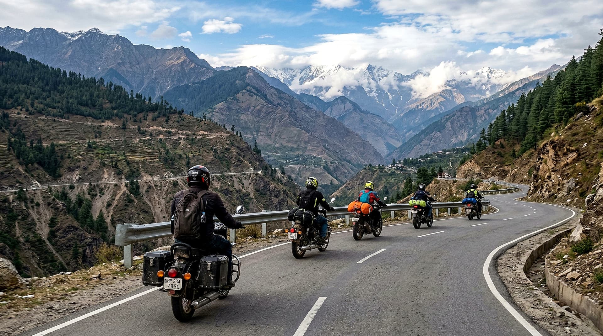 Ex Leh via Hanle, Umling La & Tso Moriri