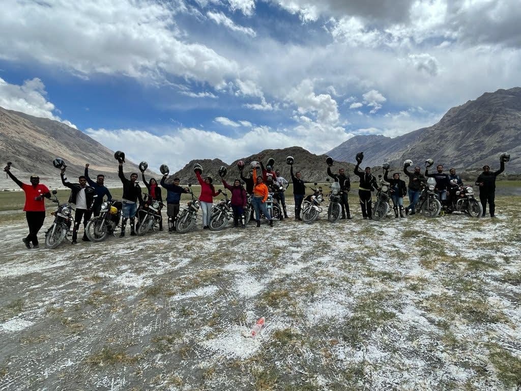 Group At Sand Dunes