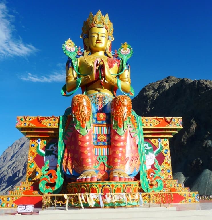 Maitreya Buddha Nubra