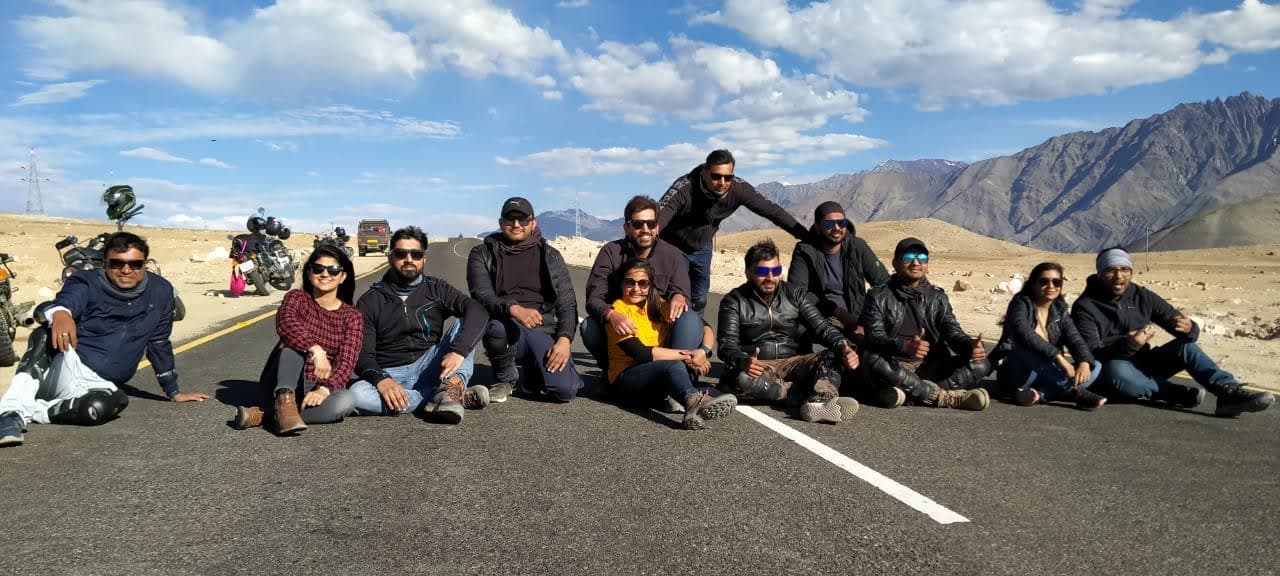 Group Near Moore Plains