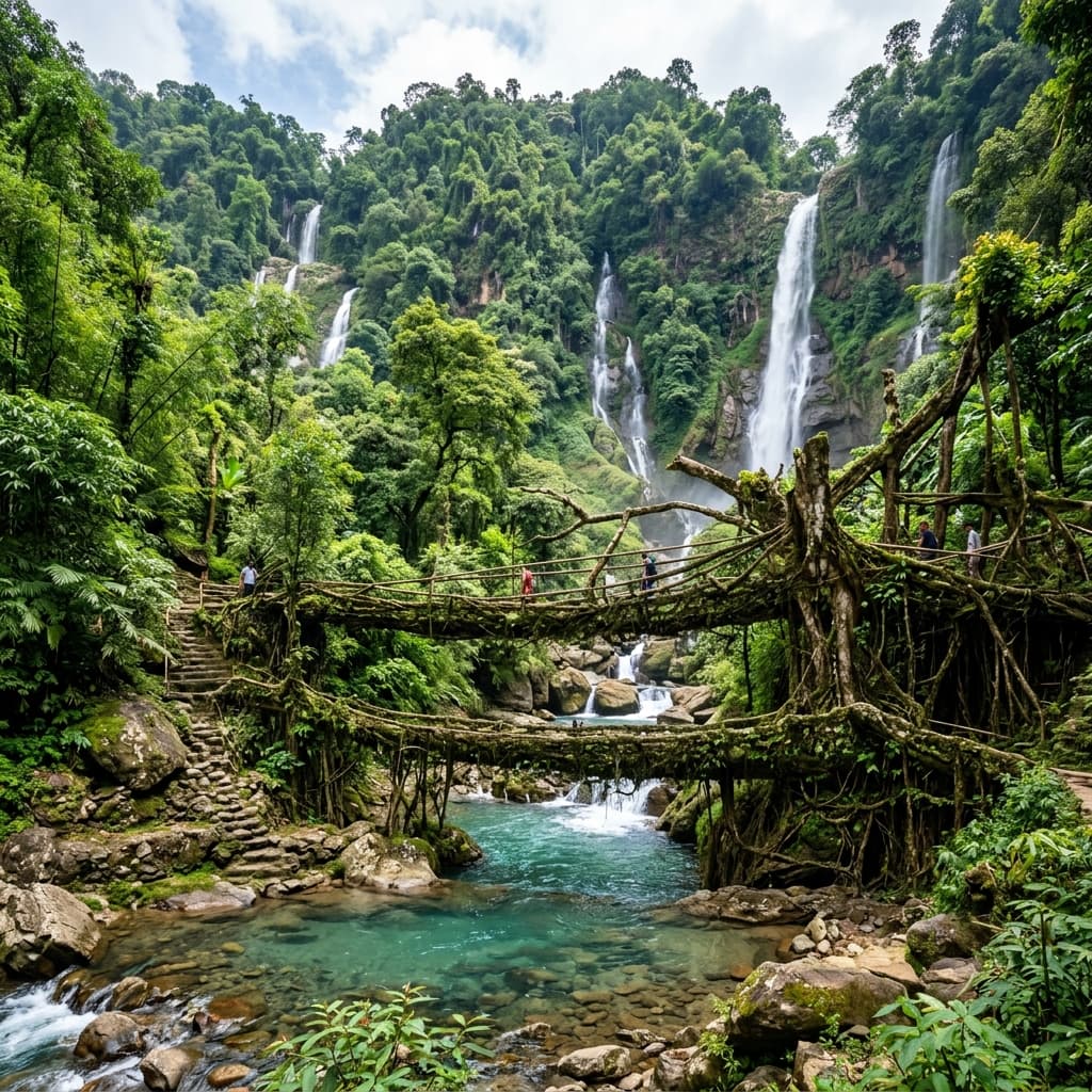 Meghalaya – Abode of Clouds